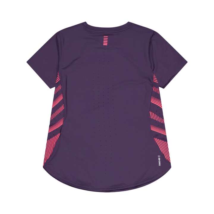 Ua Iso-chill Laser Tee Ii Tux Purple