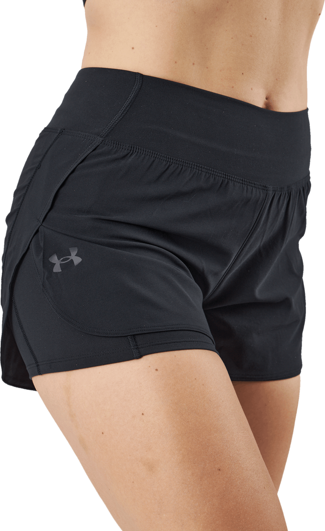 Short Flex Woven 2-in-1 Noir