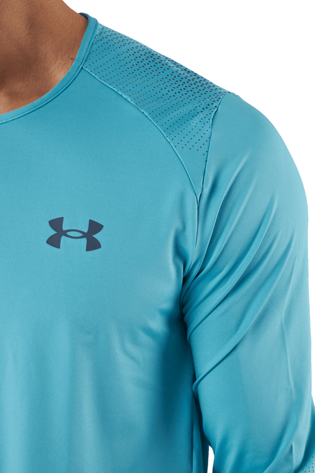 Ua Armourprint Ls Glacier Blue