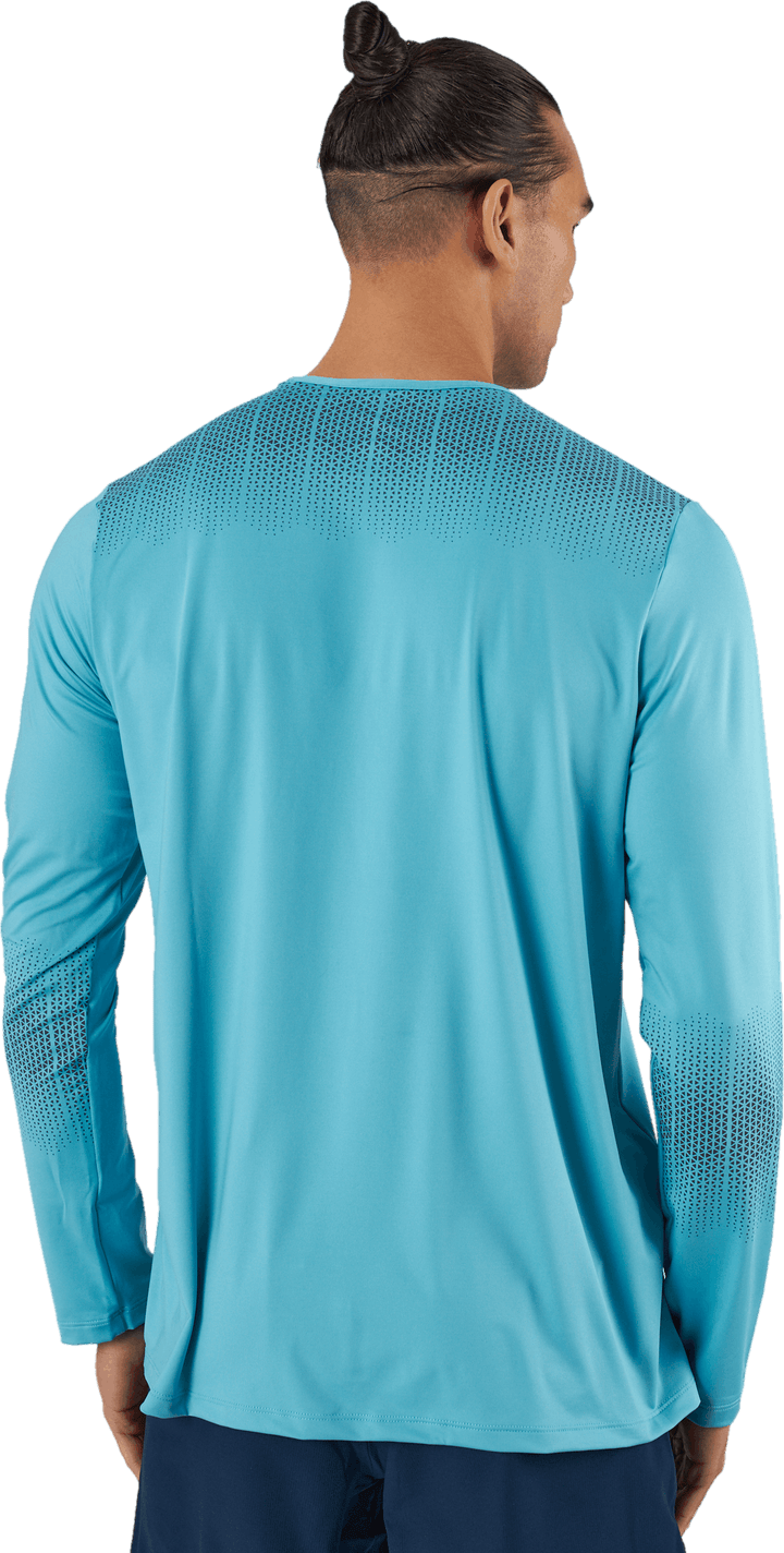 Ua Armourprint Ls Glacier Blue