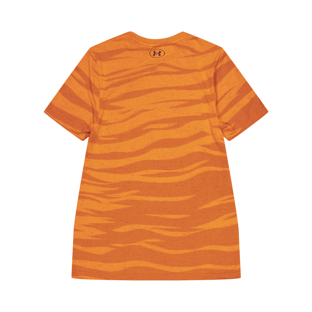 Ua Seamless Wave Ss Orange Blast