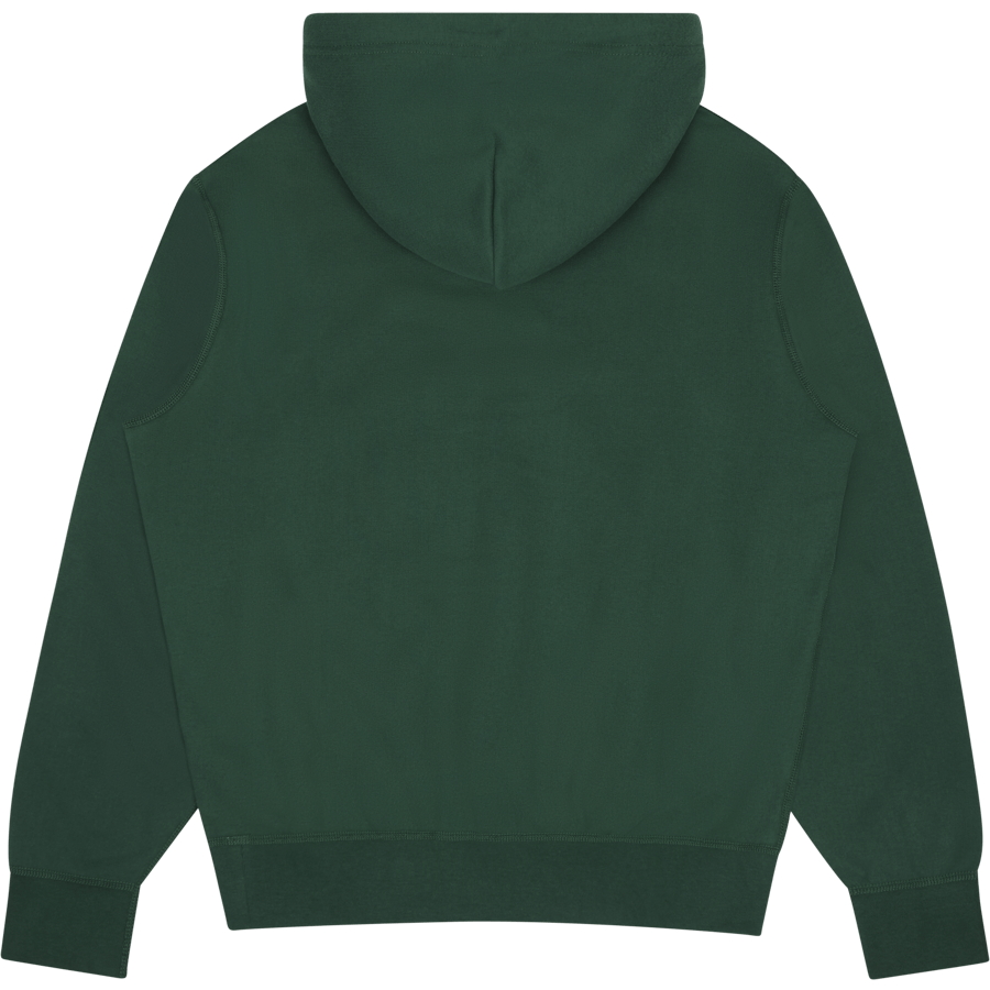 The RL Fleece Hoodie Athletic Green