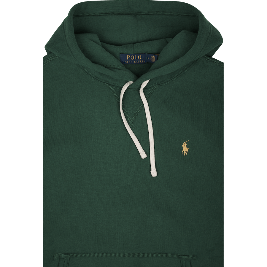 The RL Fleece Hoodie Athletic Green