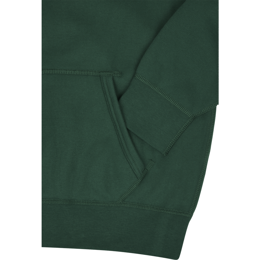 The RL Fleece Hoodie Athletic Green