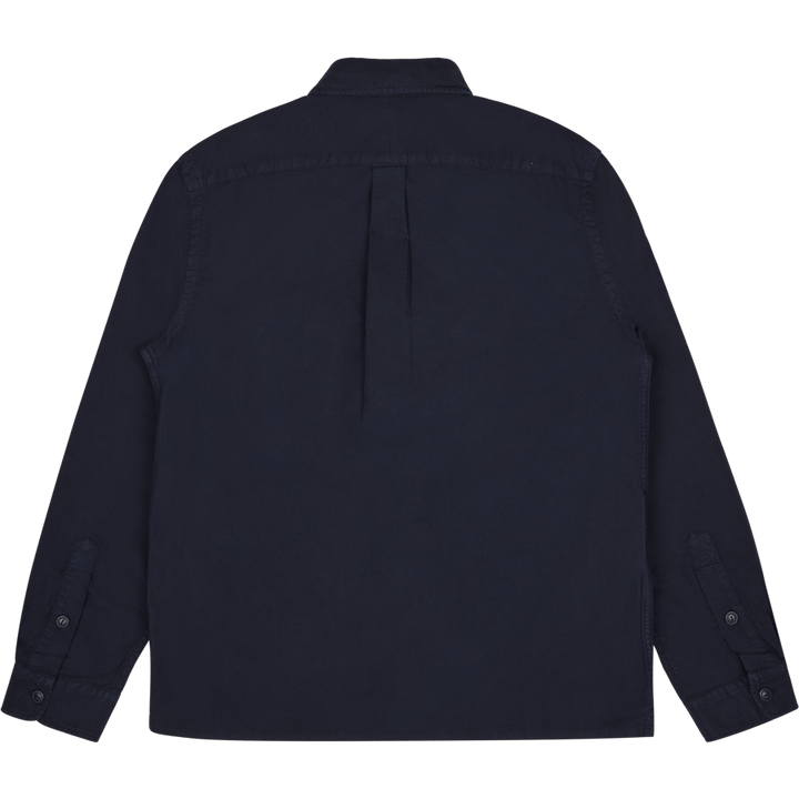 Garment-Dyed Oxford Overshirt