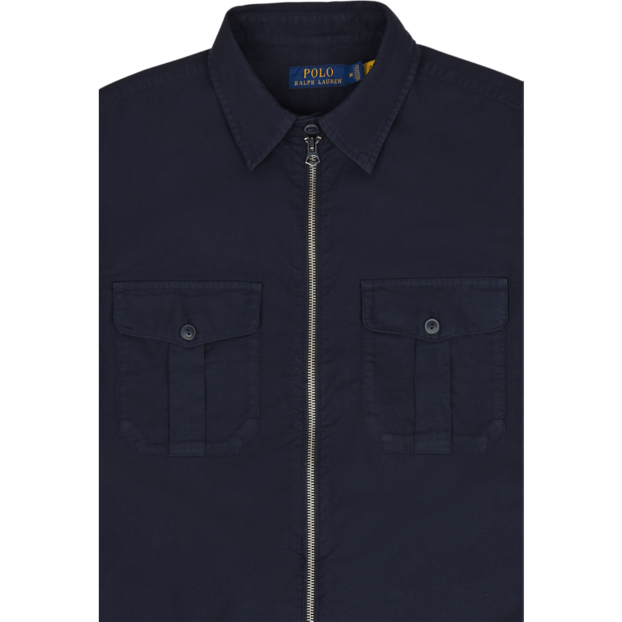 Garment-Dyed Oxford Overshirt