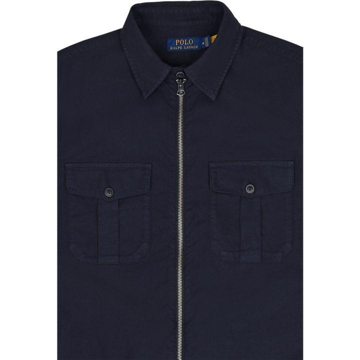 Garment-Dyed Oxford Overshirt