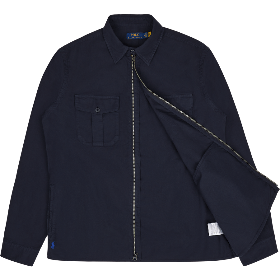Garment-Dyed Oxford Overshirt