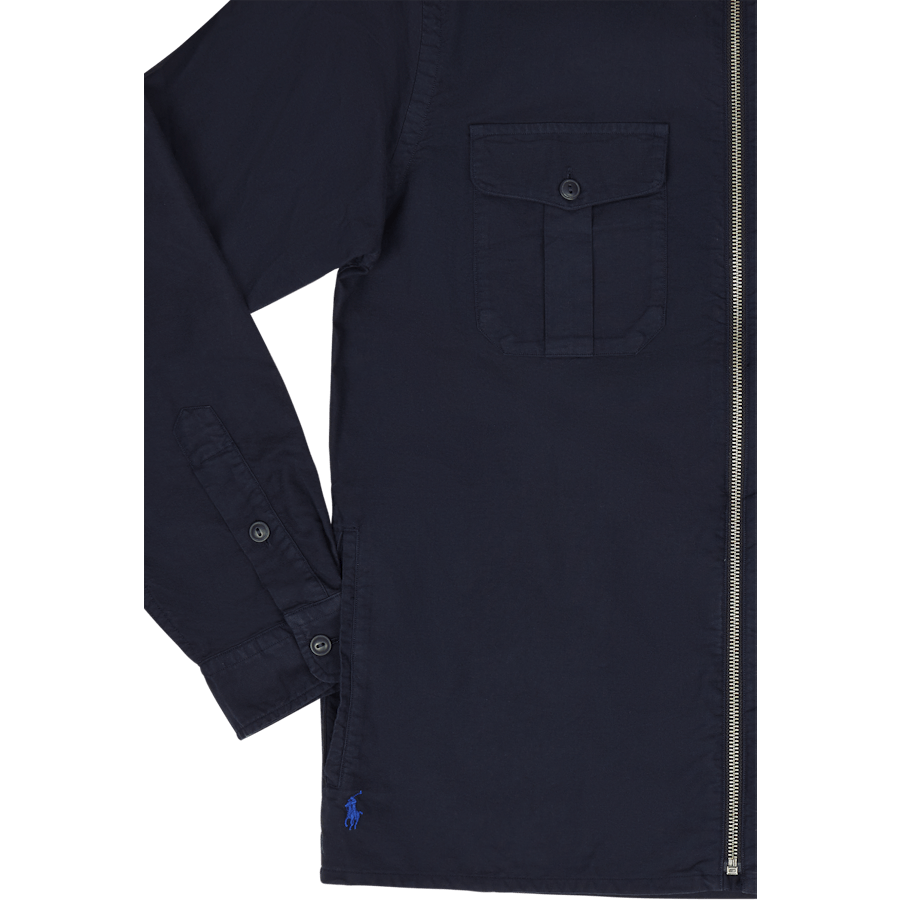 Garment-Dyed Oxford Overshirt
