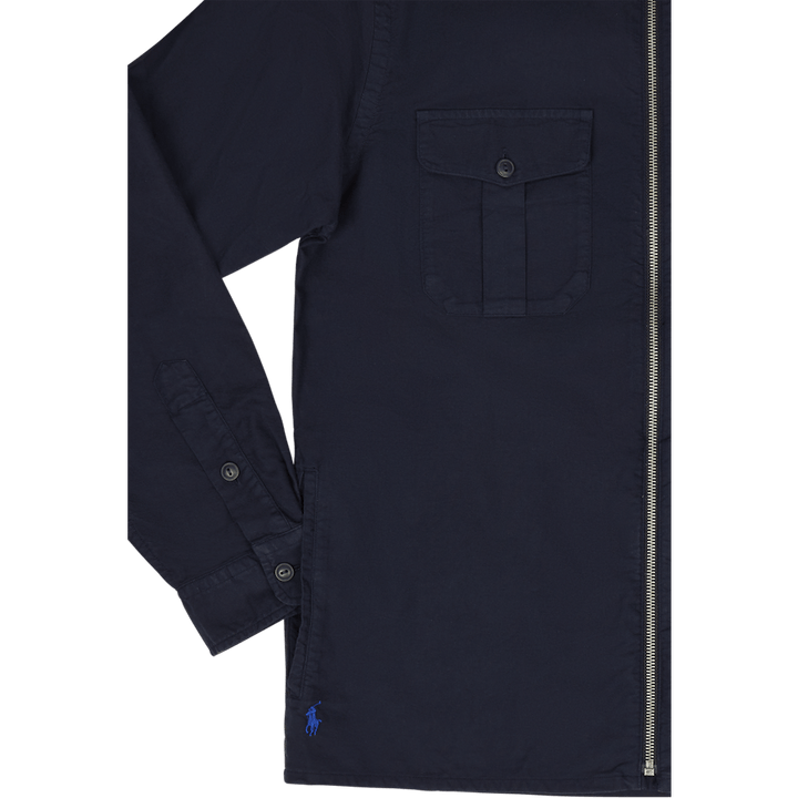 Garment-Dyed Oxford Overshirt
