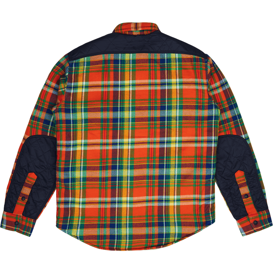 Outdoor Flannel-teck 5870 Orange/royal Multi