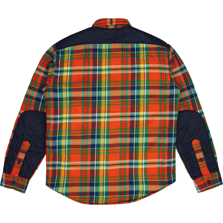Outdoor Flannel-teck 5870 Orange/royal Multi