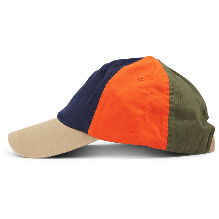 Cappello a sfera in twill color-blocked