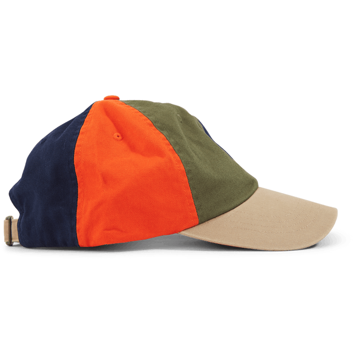 Cappello a sfera in twill color-blocked