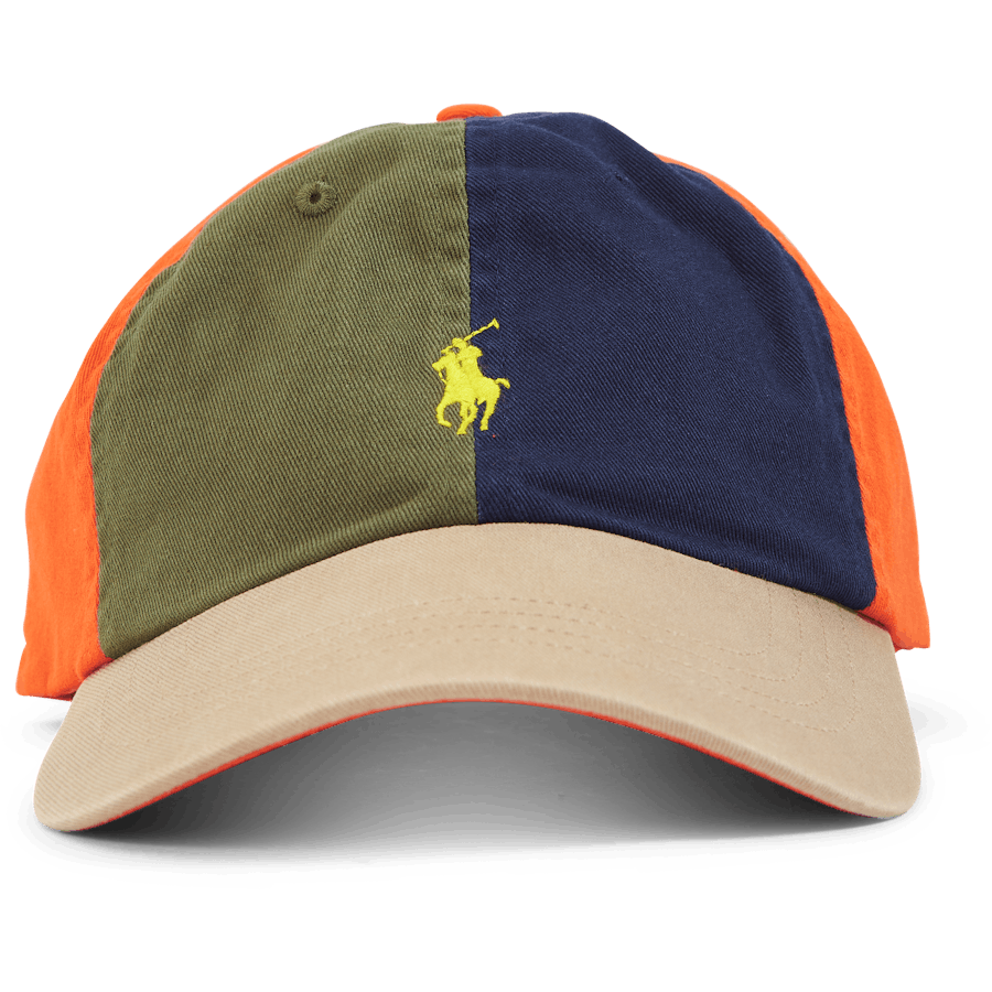 Cappello a sfera in twill color-blocked