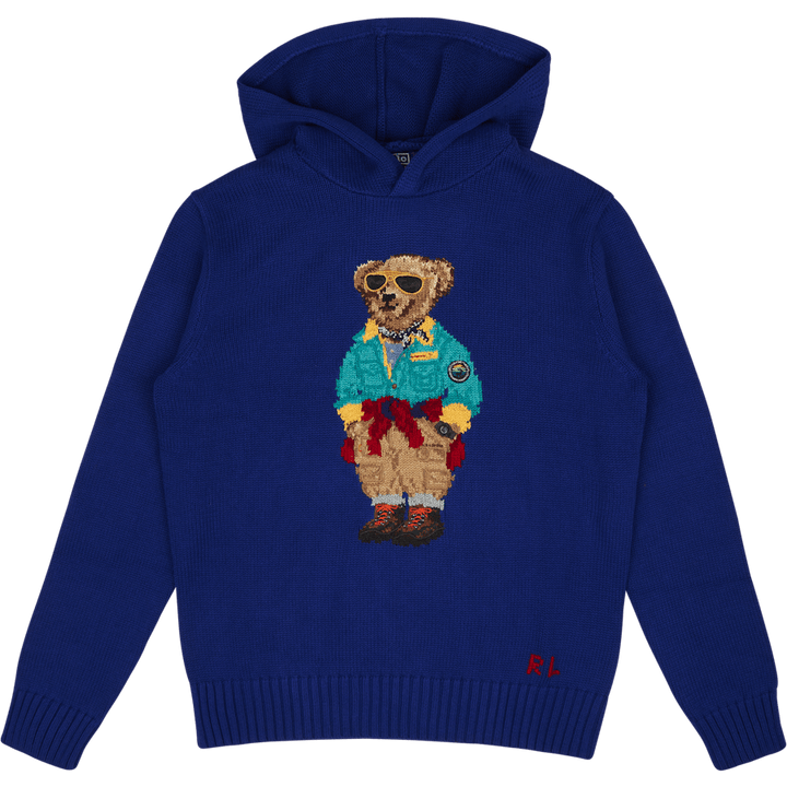 Maglione con cappuccio Polo Bear