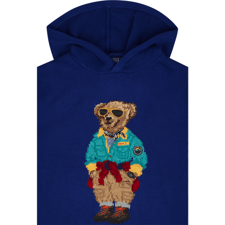 Maglione con cappuccio Polo Bear