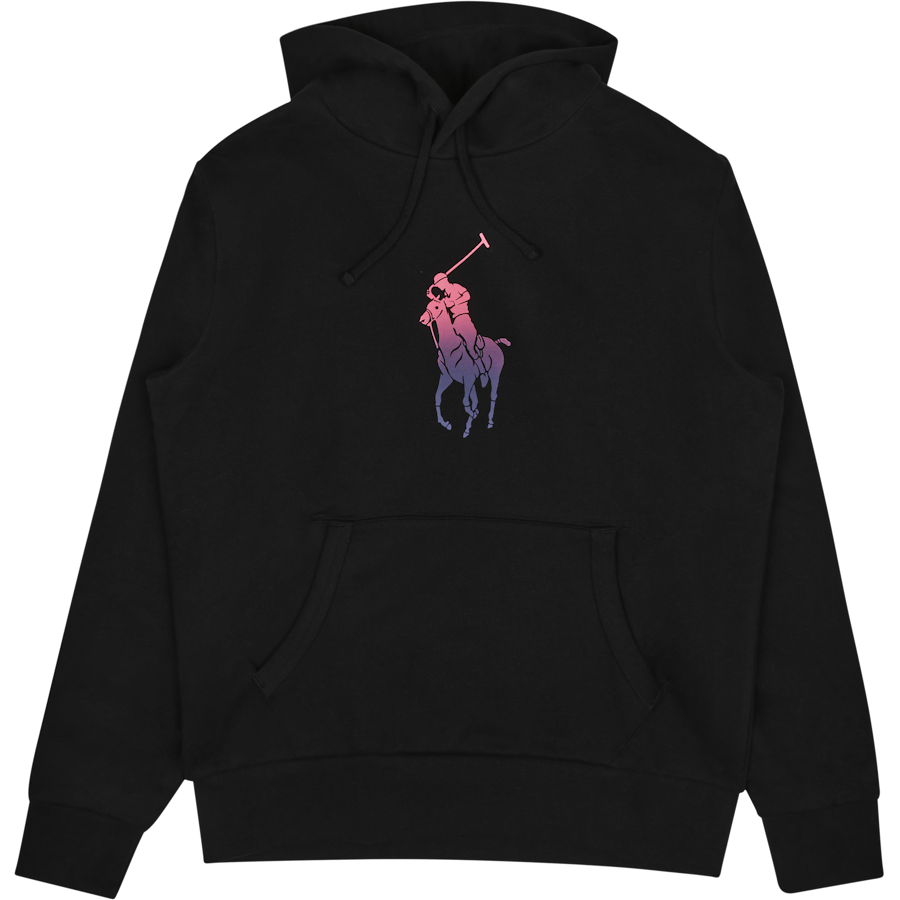 Ombré Big Pony Fleece Hoodie