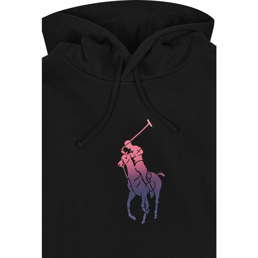 Ombré Big Pony Fleece Hoodie