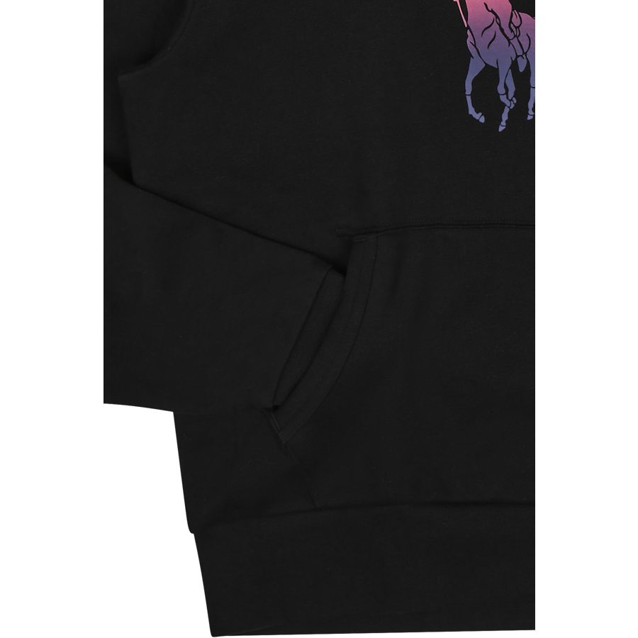Ombré Big Pony Fleece Hoodie