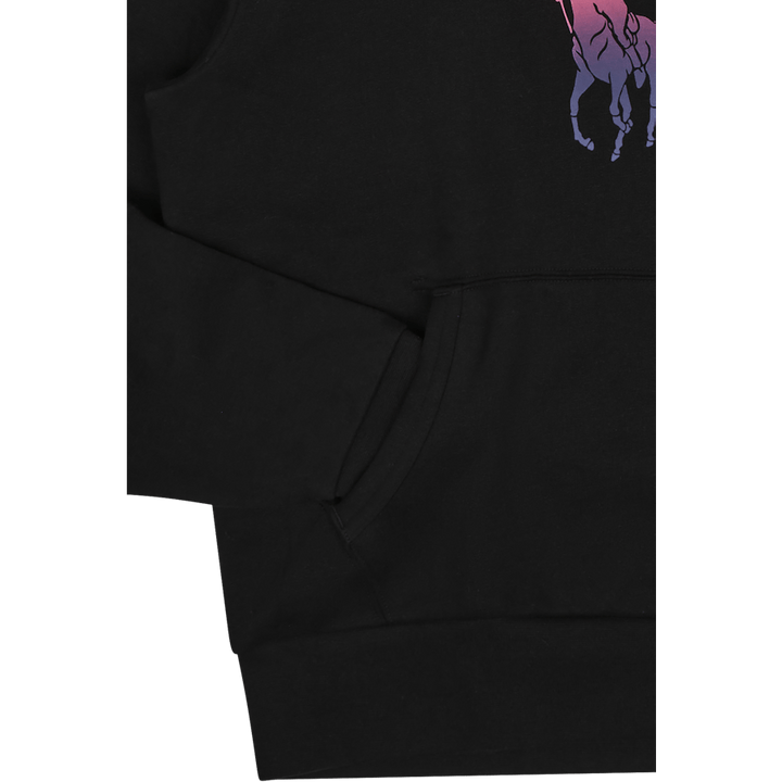 Ombré Big Pony Fleece Hoodie