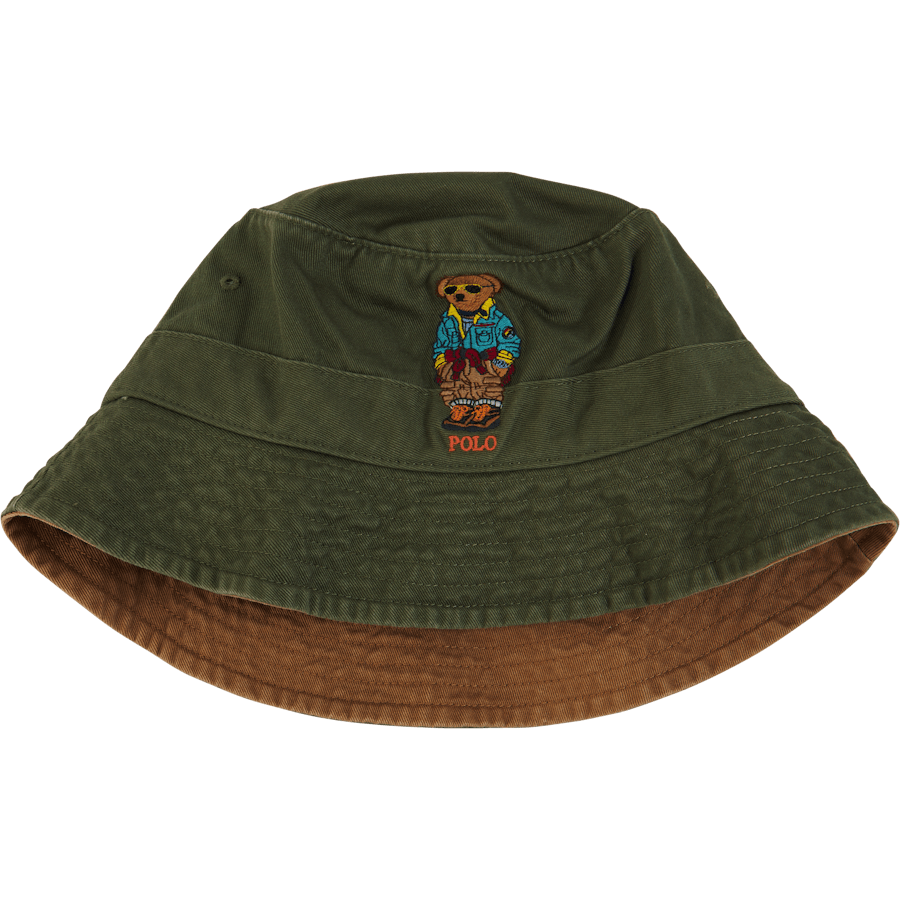 Polo Bear Twill Bucket Hat