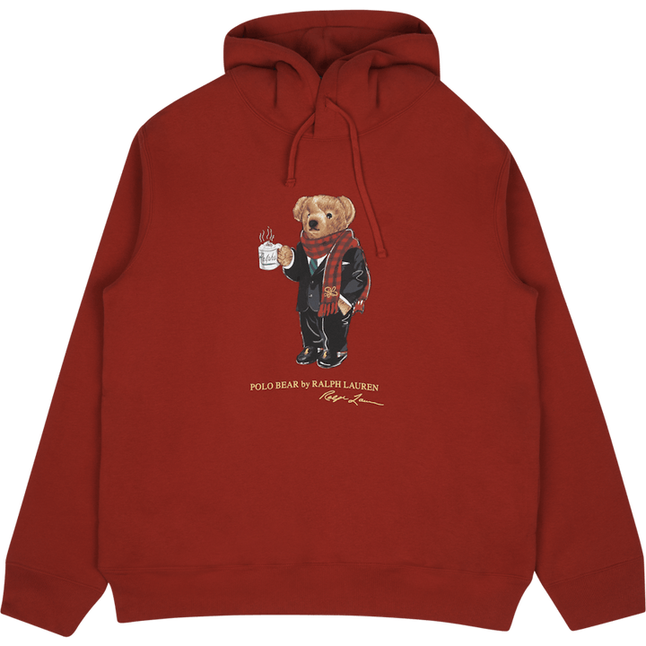 Lunar New Year Polo Bear Hoodie RL 2000 Red