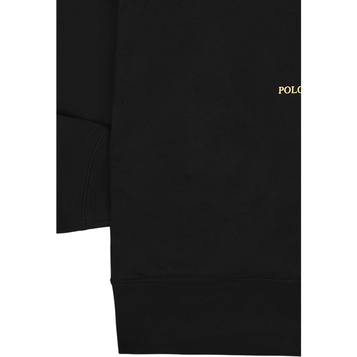 Lunar New Year Polo Bear Hoodie Polo Black