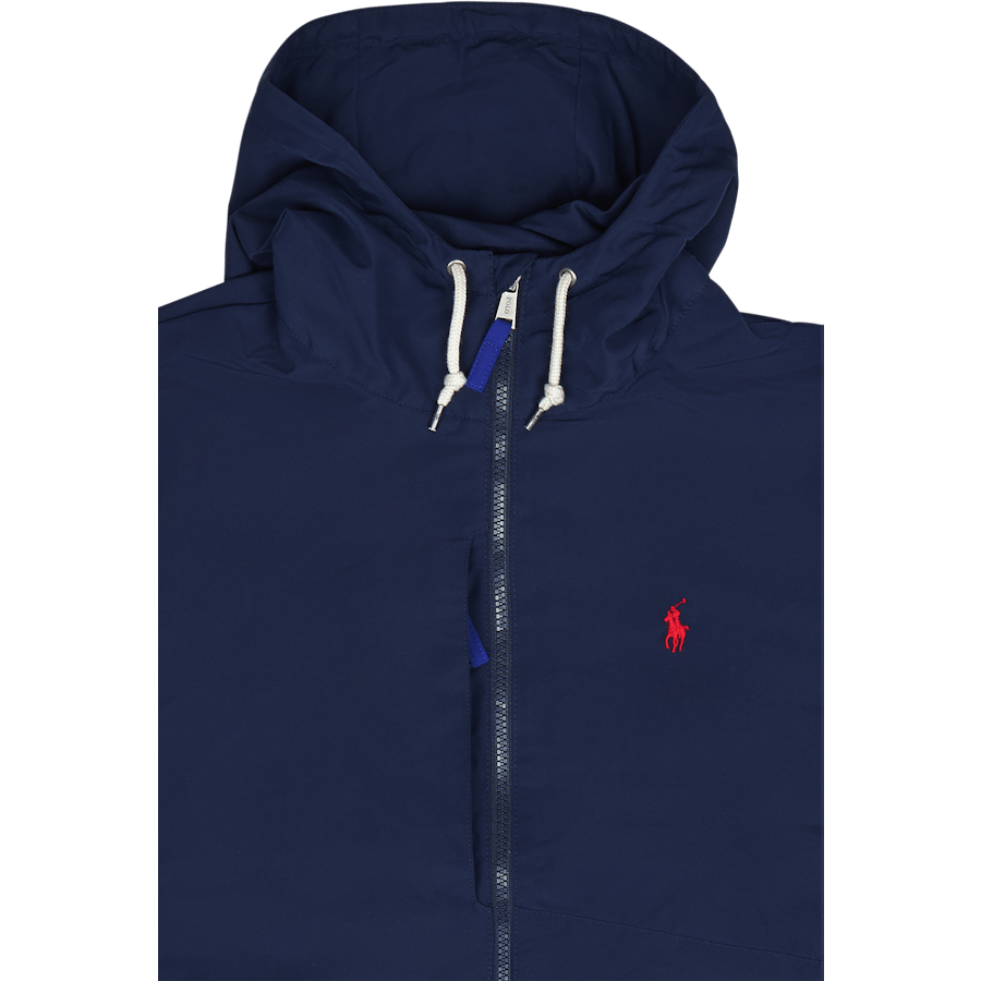 Packable Water-Repellent Hooded Jacket