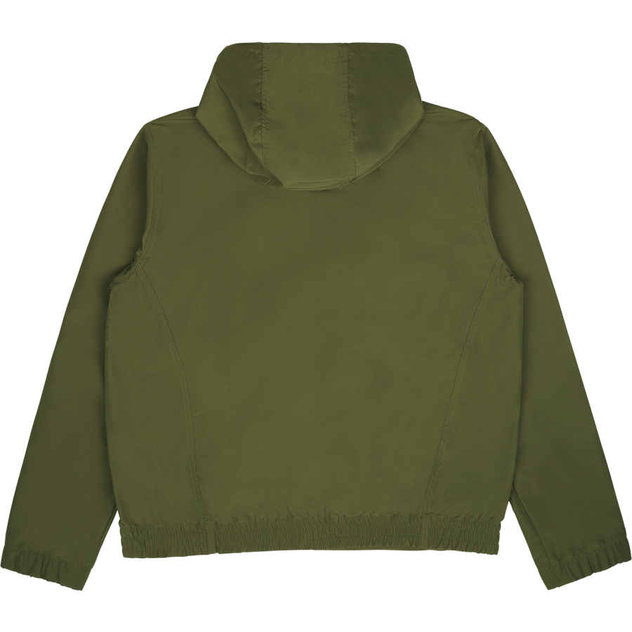 Packable Water-Repellent Hooded Jacket
