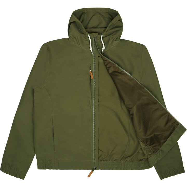 Packable Water-Repellent Hooded Jacket