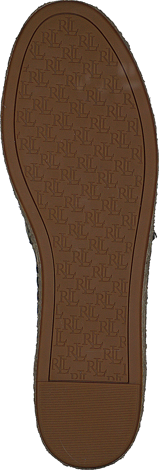 Cameryn IV Tumbled Leather Espadrille Black