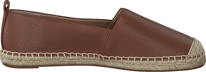 Cameryn IV Tumbled Leather Espadrille Deep Saddle Tan
