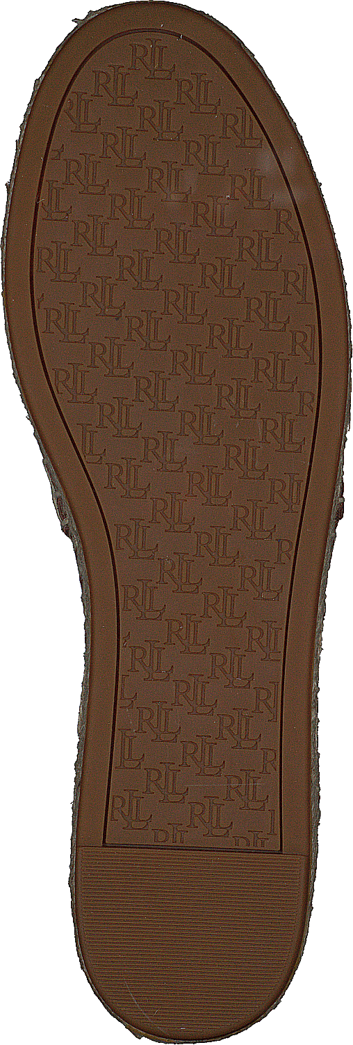 Cameryn IV Tumbled Leather Espadrille Deep Saddle Tan