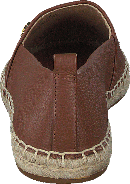 Cameryn IV Tumbled Leather Espadrille Deep Saddle Tan