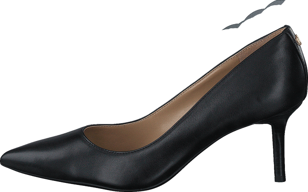 Lanette Leather Pump Black