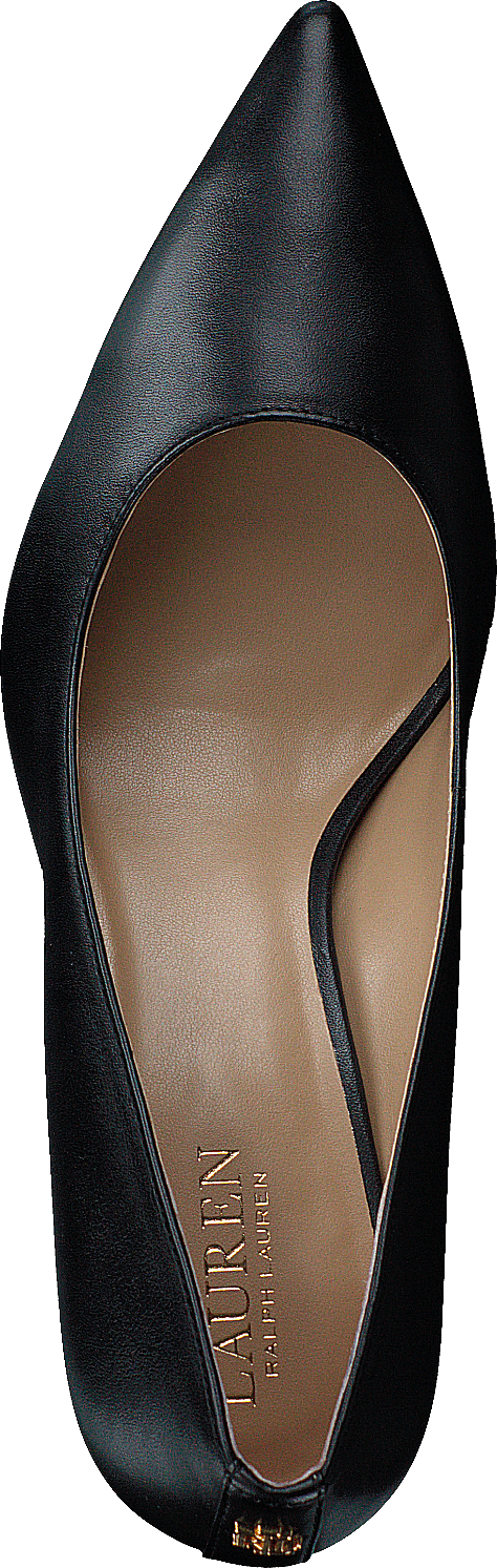 Lanette Leather Pump Black