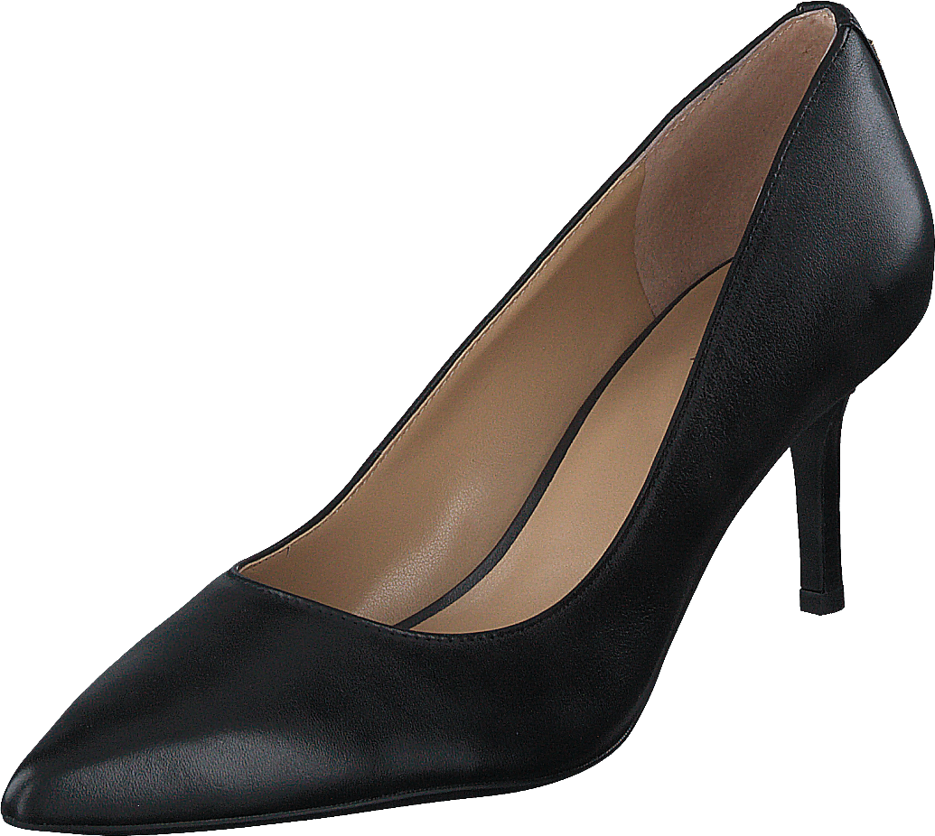 Lanette Leather Pump Black