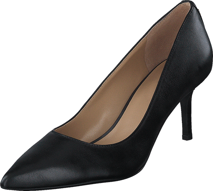 Lanette Leather Pump Black