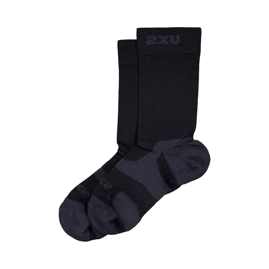 Vectr Light Cushion Crew Sock Black/titanium