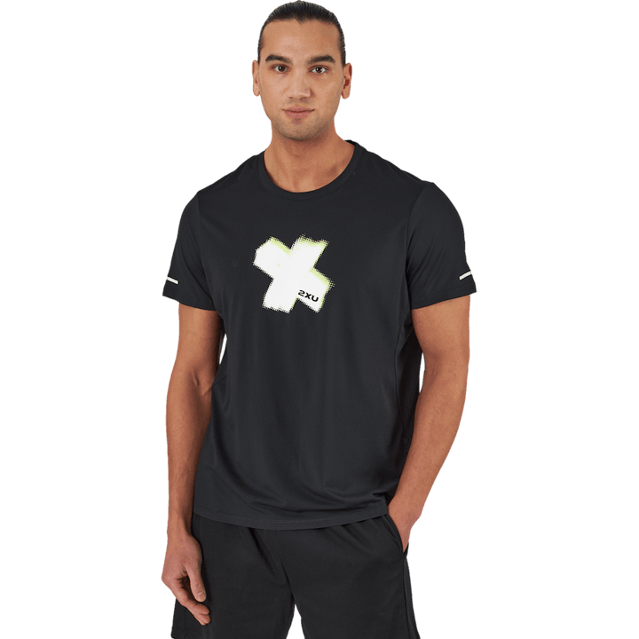 Light Speed Tee Black White X/white Reflective