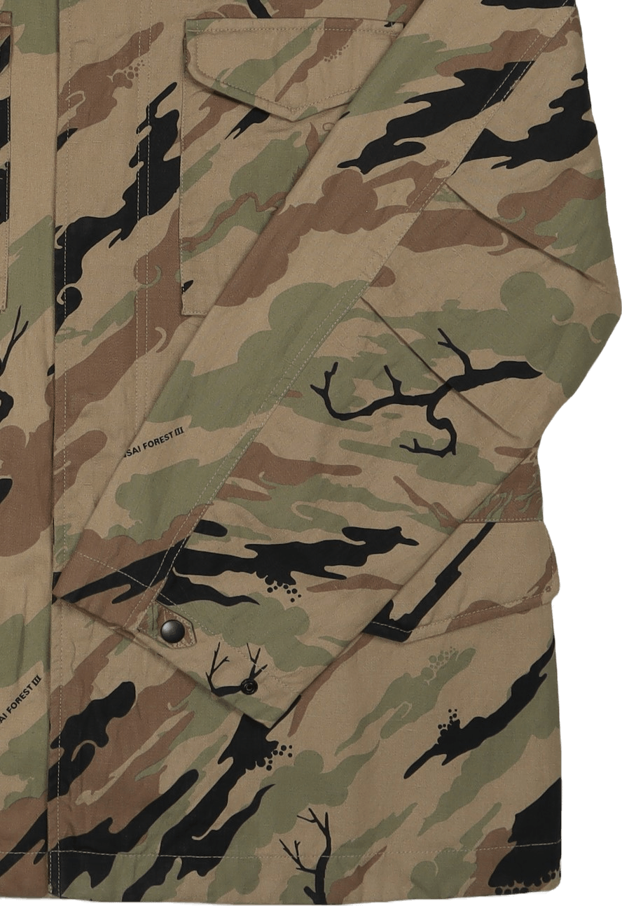 Camo Modified M65 Jacke Cotto Woodland