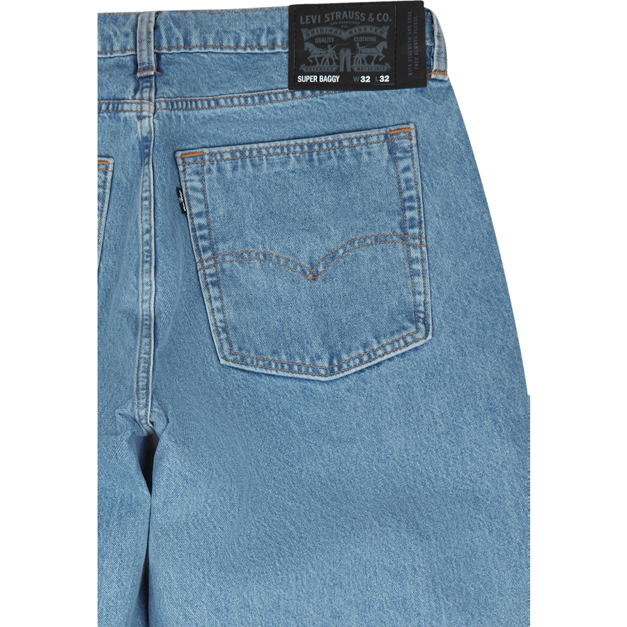 Skate Hella Baggy Med Indigo - Flat Finish