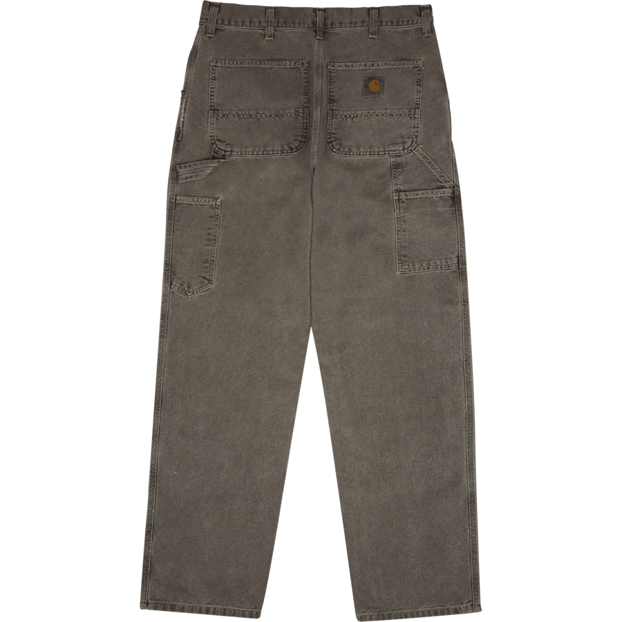 Pantalone a ginocchio singolo nero