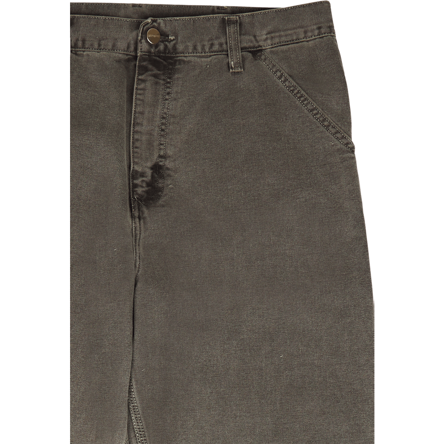 Pantalone a ginocchio singolo nero