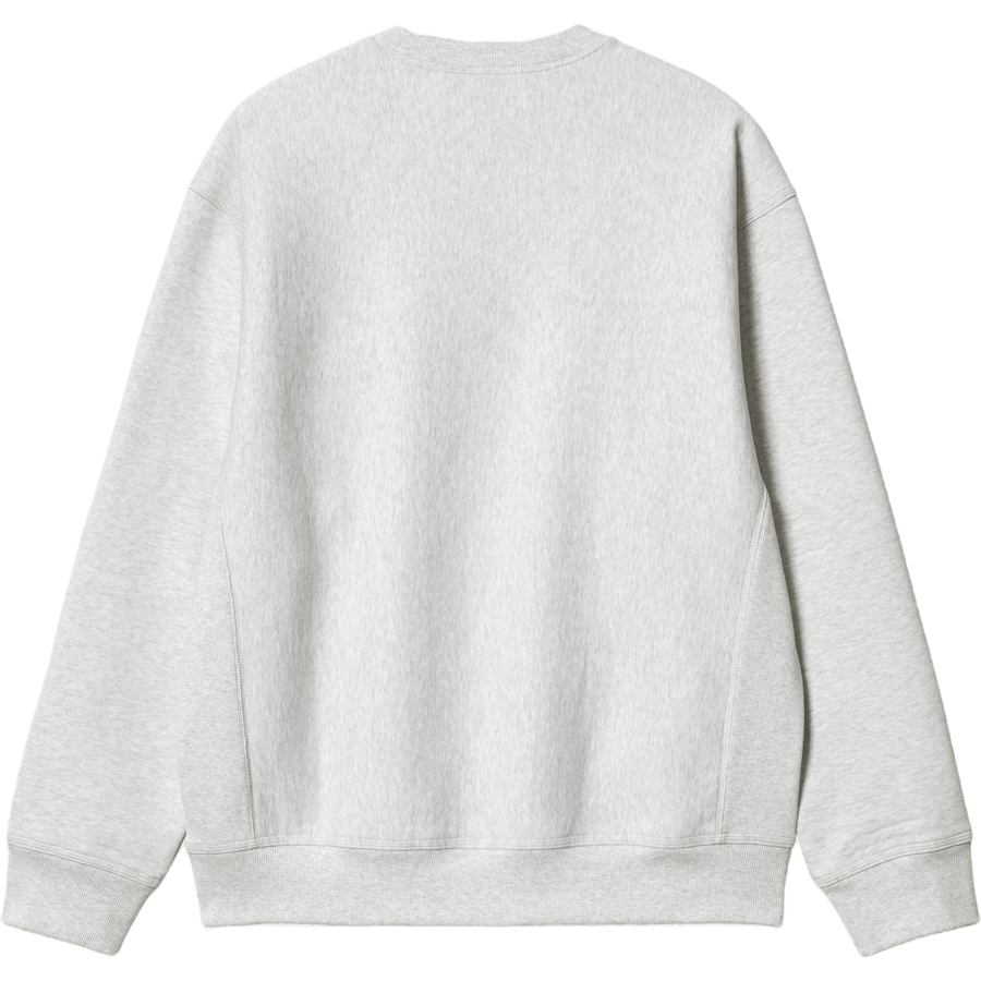 Locker Sweat Ash Heather / Brown
