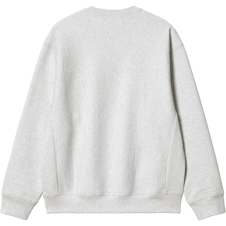 Locker Sweat Ash Heather / Brown