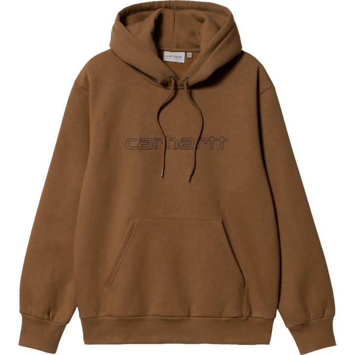 Hooded Elzy Sweat Hamilton Brown / Tobacco