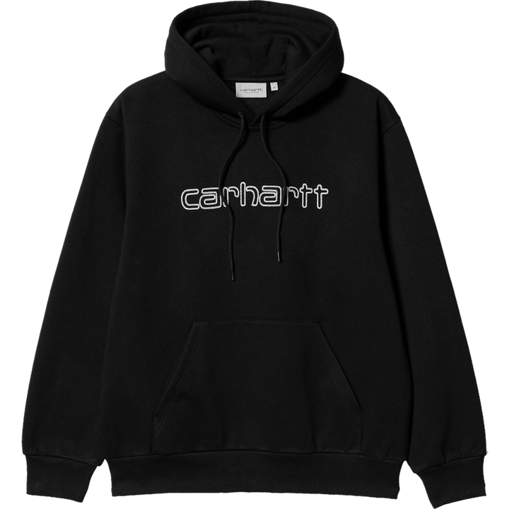 Hooded Elzy Sweat Black / Wax