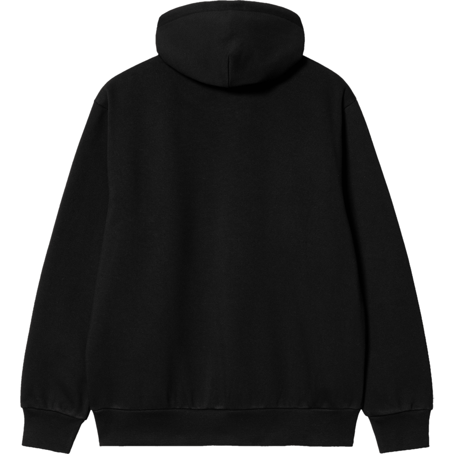 Hooded Elzy Sweat Black / Wax